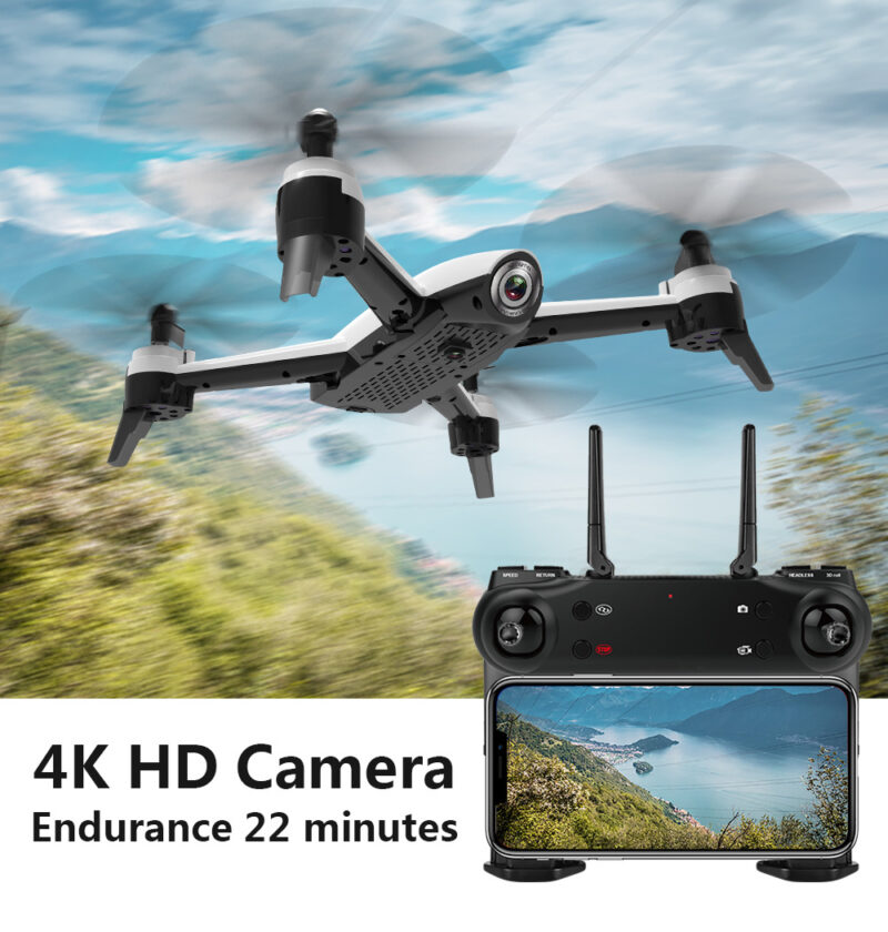 SG106 high-definition 4K dual camera optical flow fixed height quadcopter long endurance aerial photography drone - Image 6