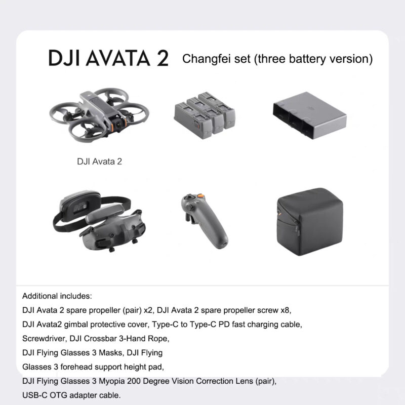 DJI Avata 2 First Perspective Aerial Photography Drone Flight Glasses Sensory Control Immersive Flight - Image 6